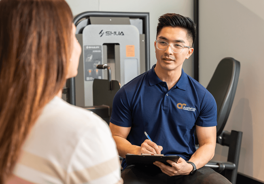 Reasons why you should book a psychological capacity evaluation with AusRehab: we provide detailed psychological capacity report, we have specialised registered psychologists, and we achieve an 85% return to work rate.