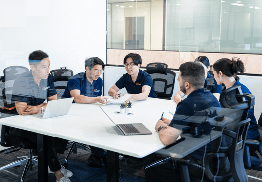 Workplace rehabilitation consultants from AusRehab are preparing for a meeting with the nominated treating doctor
